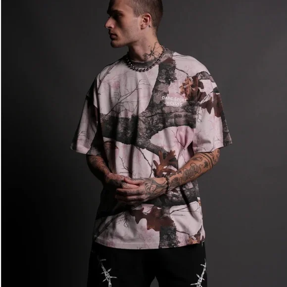 Darcsport Pink Woodland Camo Tee - Picture 4 of 4